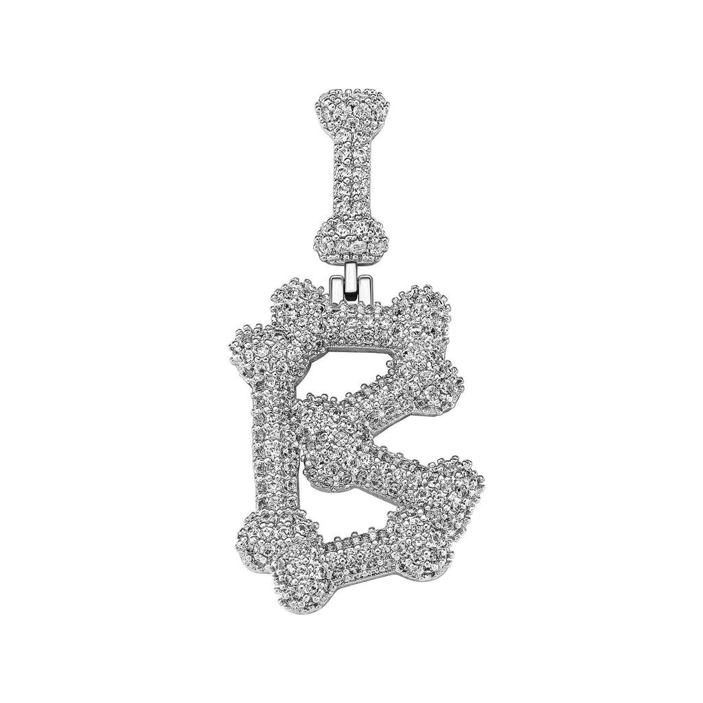 Bone Letter Pendant 14K - ICECI