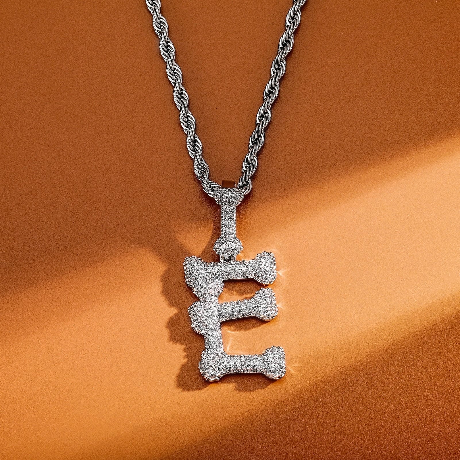 Bone Letter Pendant 14K - ICECI