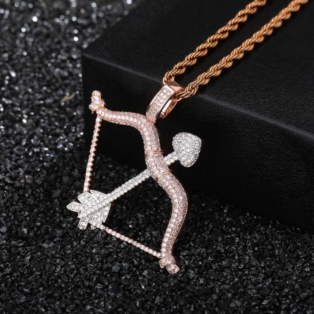 Bow & Arrow Pendant 18K - ICECI