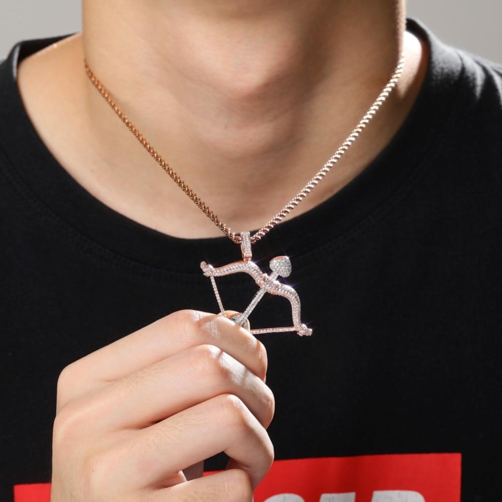 Bow & Arrow Pendant 18K - ICECI