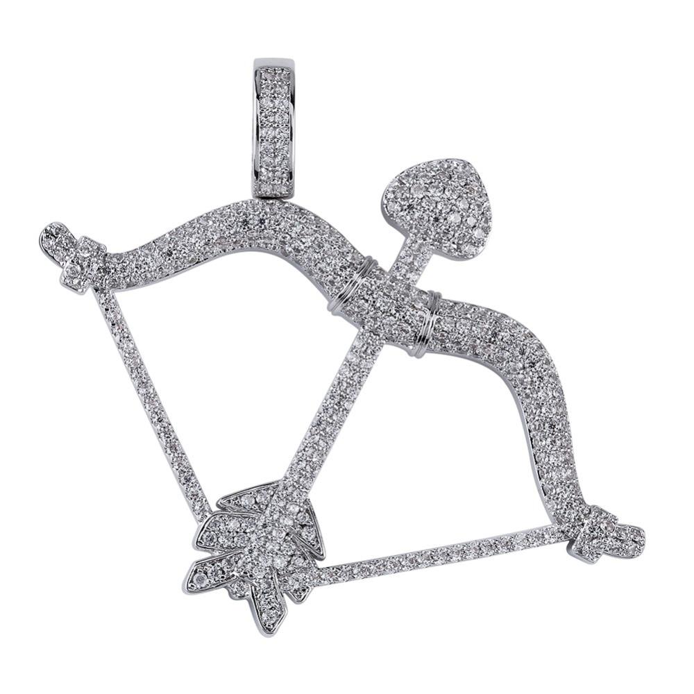 Bow & Arrow Pendant 18K - ICECI