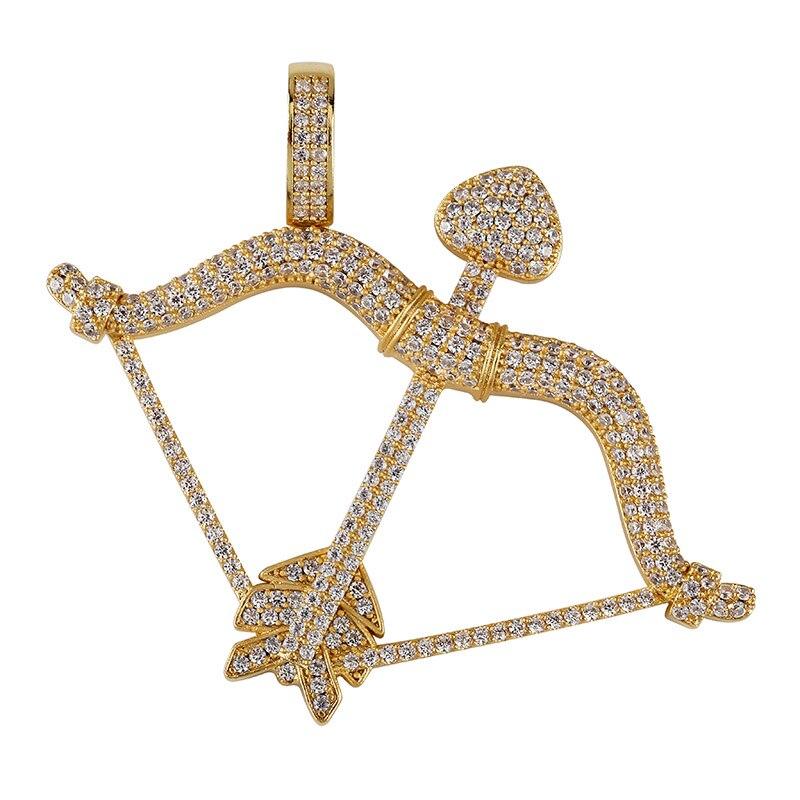 Bow & Arrow Pendant 18K - ICECI