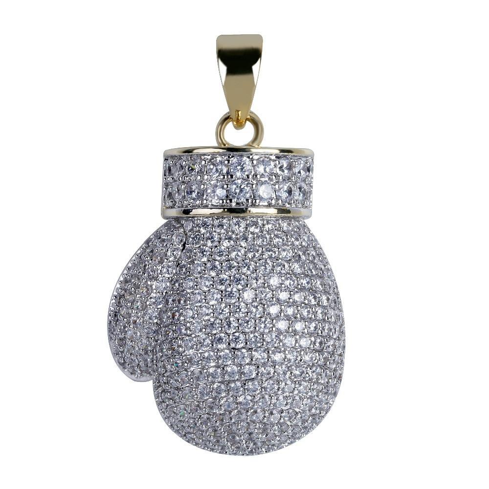 Boxing Glove Pendant 18K - ICECI