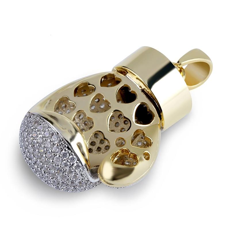 Boxing Glove Pendant 18K - ICECI