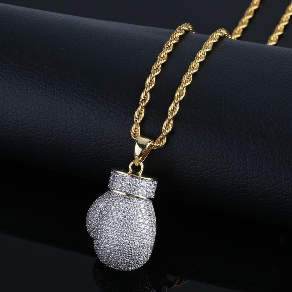 Boxing Glove Pendant 18K - ICECI