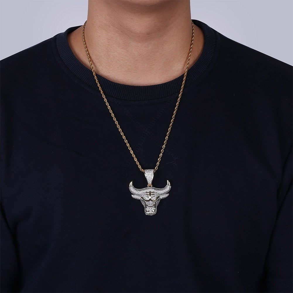 Bull Pendant 18K - ICECI