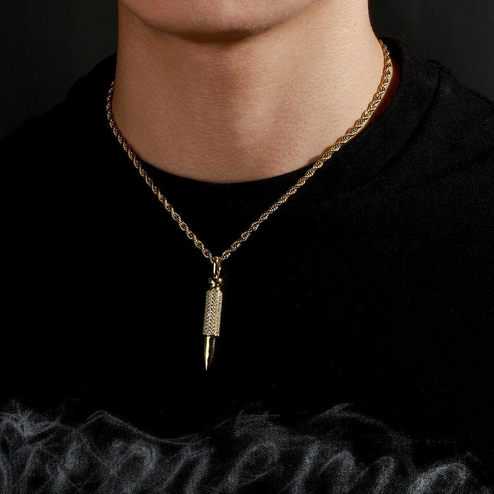 Bullet Pendant 14K - ICECI
