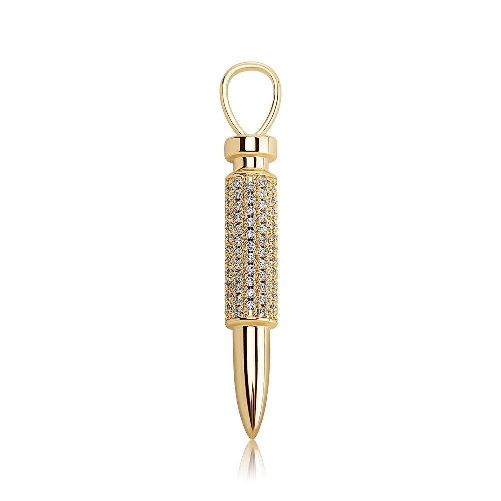 Bullet Pendant 14K - ICECI
