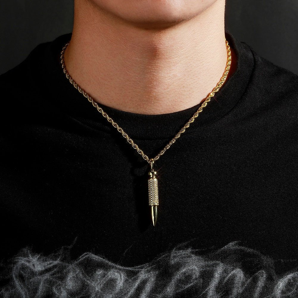 Bullet Pendant 14K - ICECI
