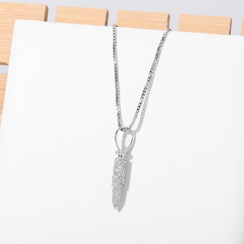 Bullet Pendant 14K x Sterling Silver - ICECI