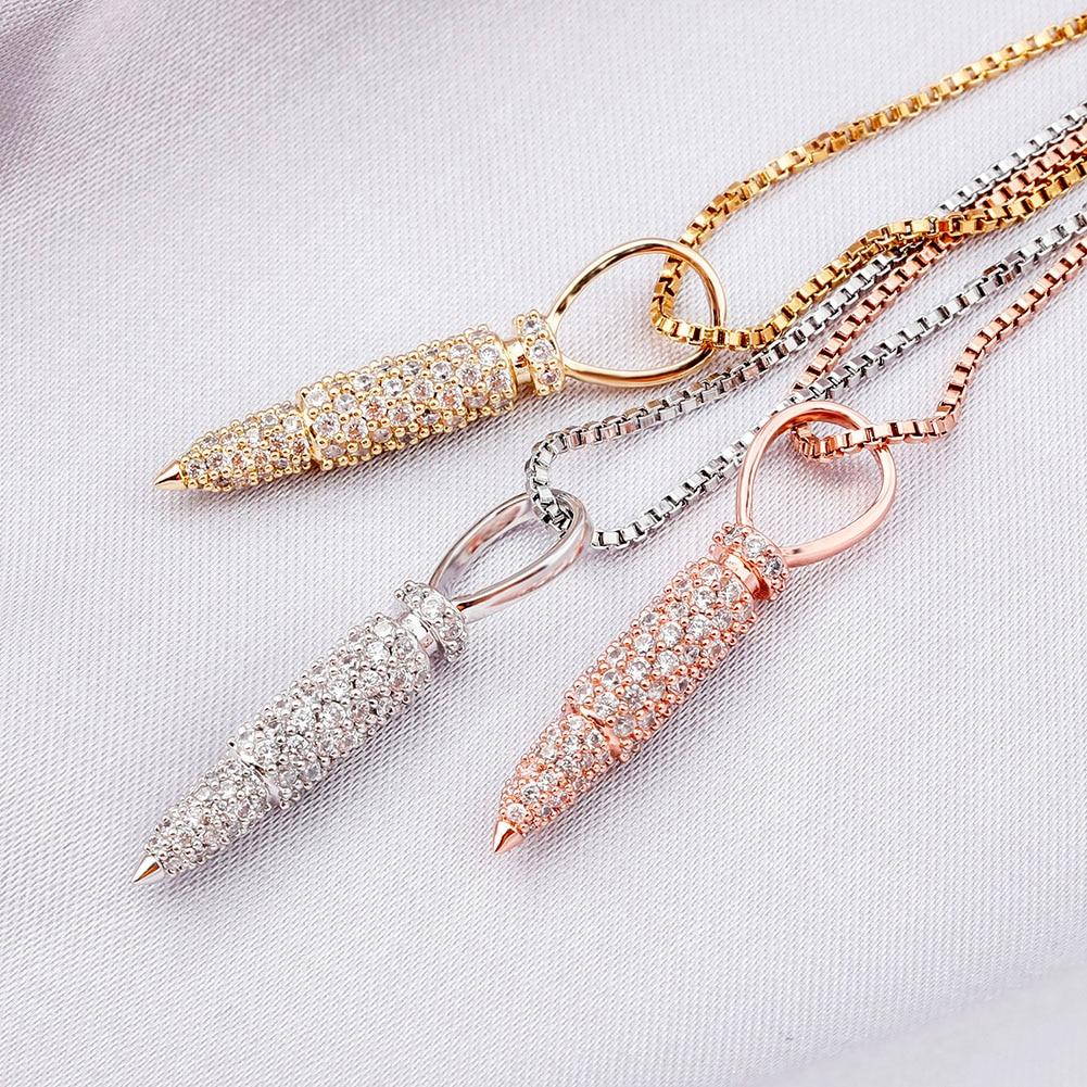 Bullet Pendant 14K x Sterling Silver - ICECI