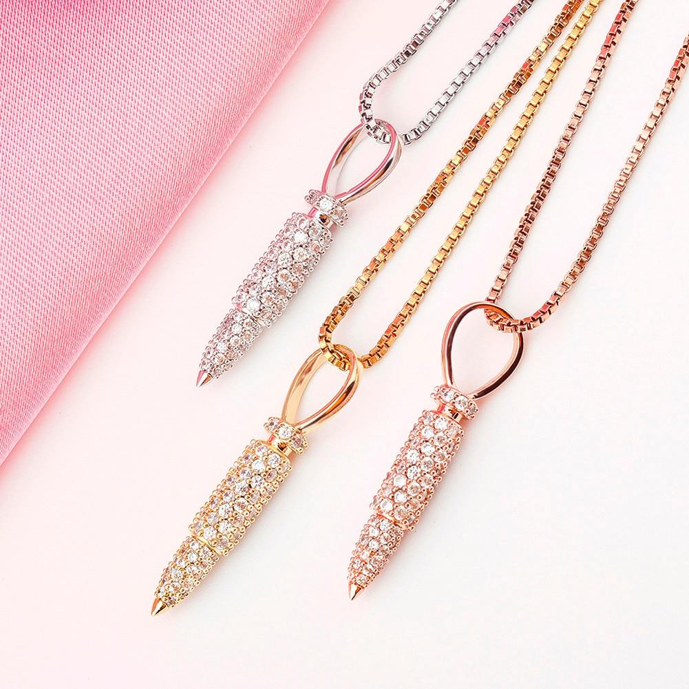 Bullet Pendant 14K x Sterling Silver - ICECI