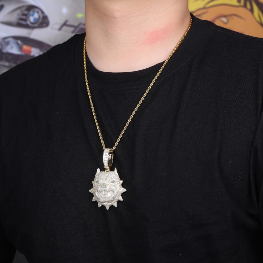 Bully Dog Pendant 14K - ICECI