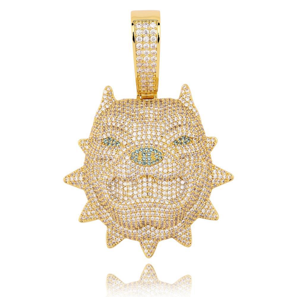 Bully Dog Pendant 14K - ICECI