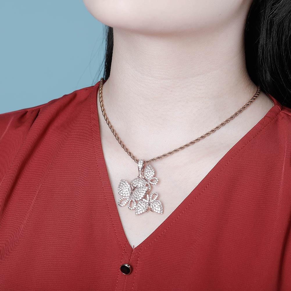 Butterfly Effect Pendant 14K - ICECI
