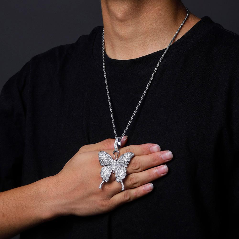 Butterfly Spirit Pendant 14K - ICECI