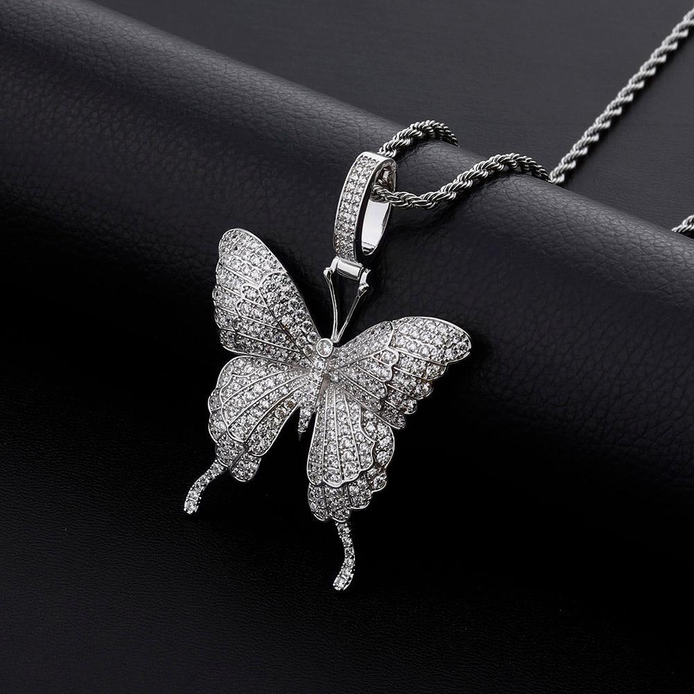 Butterfly Spirit Pendant 14K - ICECI
