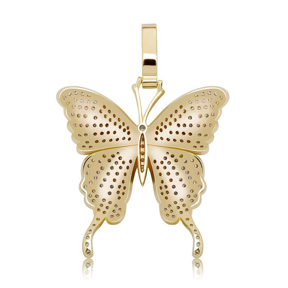 Butterfly Spirit Pendant 14K - ICECI