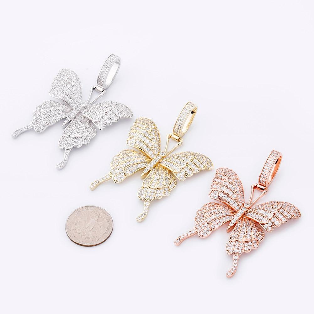 Butterfly Spirit Pendant 14K - ICECI