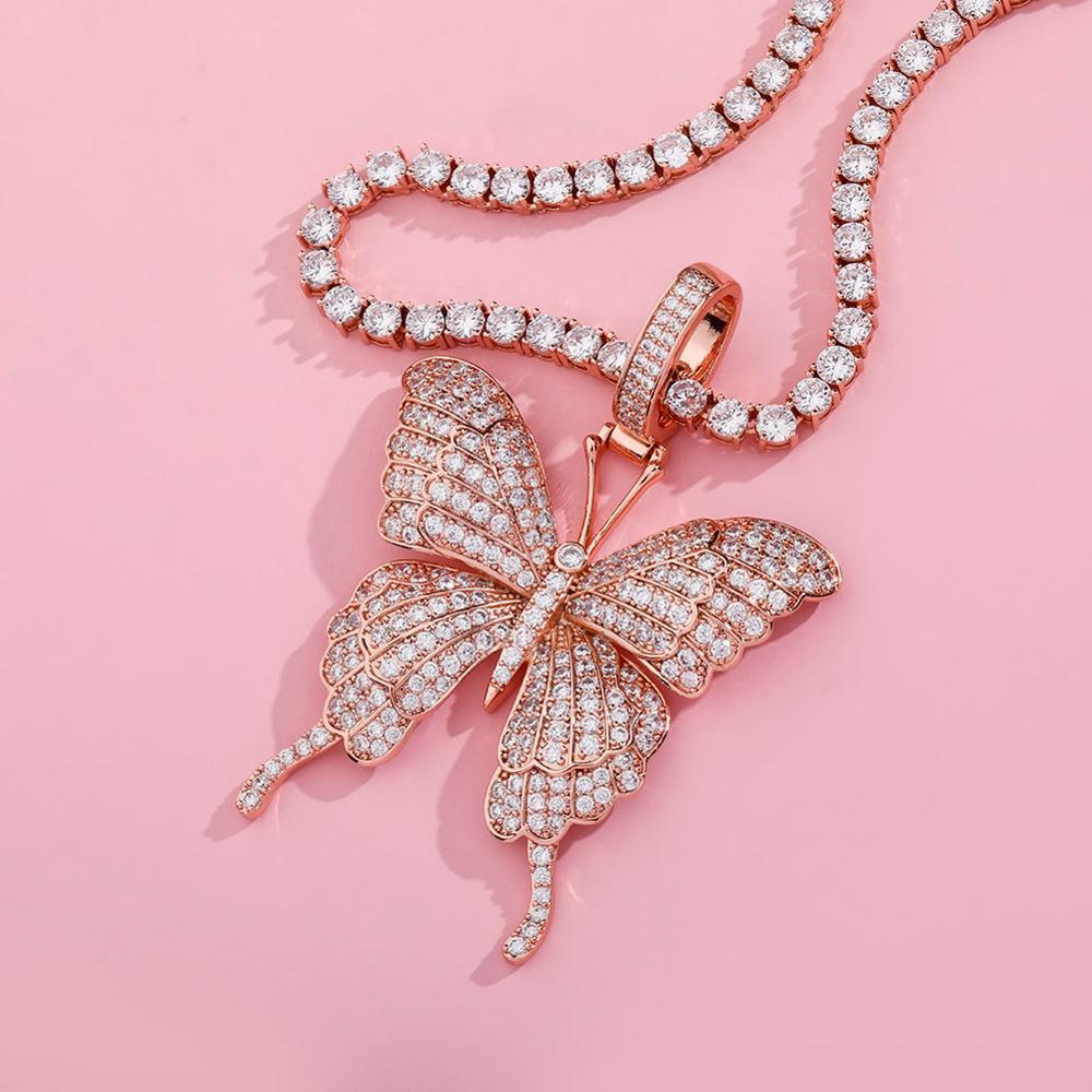 Butterfly Spirit Pendant 14K - ICECI
