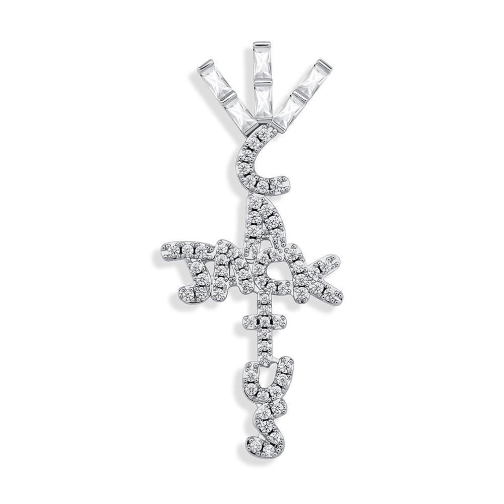 Cactus Jack Cross Pendant 18K - ICECI