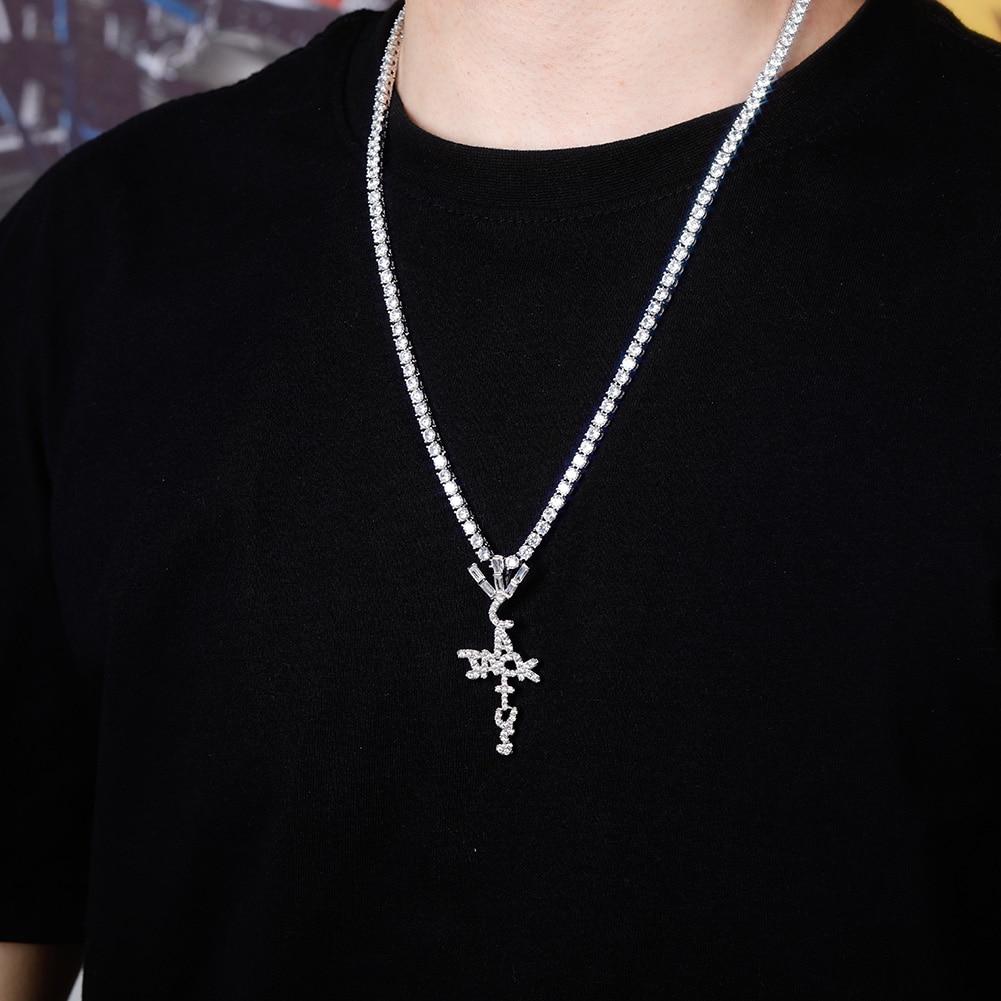 Cactus Jack Cross Pendant 18K - ICECI
