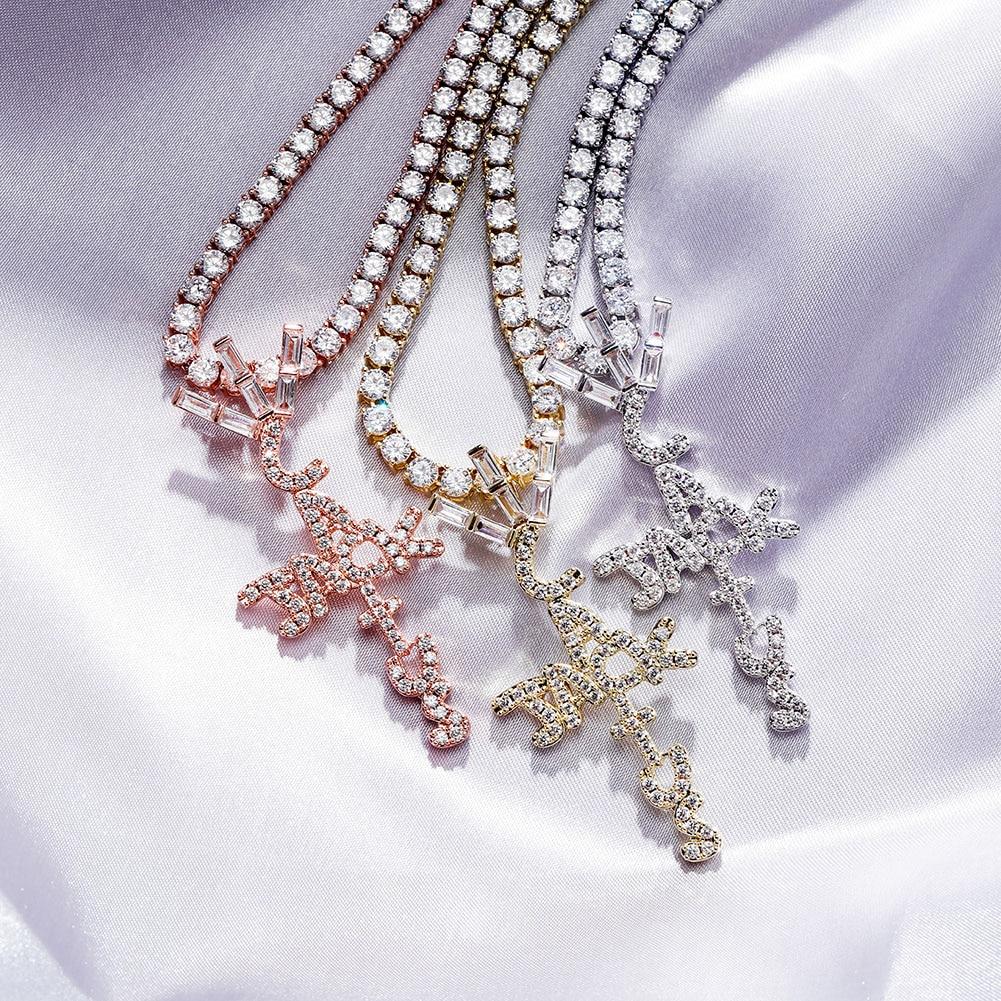 Cactus Jack Cross Pendant 18K - ICECI