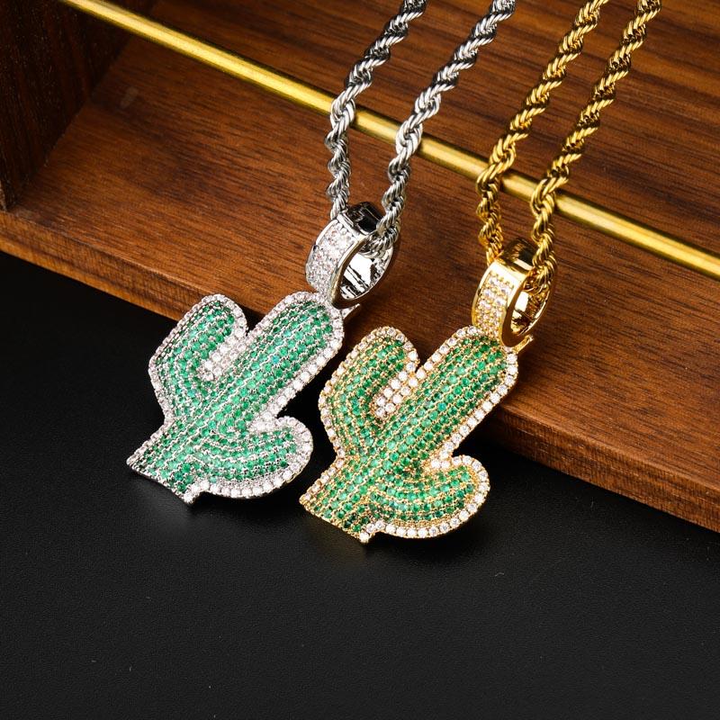 Cactus Pendant 18K - ICECI