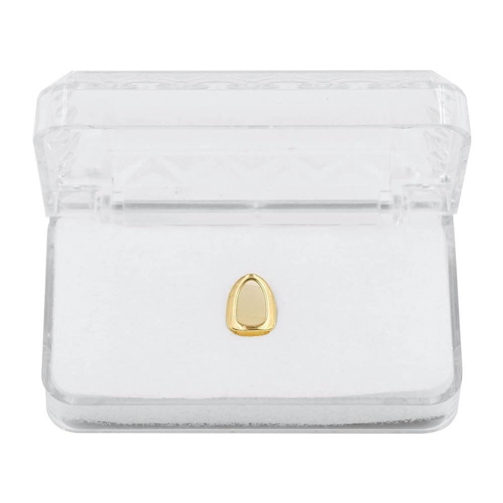 Canine Single Cap Vampire Fang Grillz 14K - ICECI