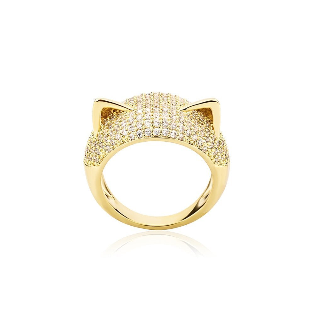 Cat Ears Ring 14K - ICECI