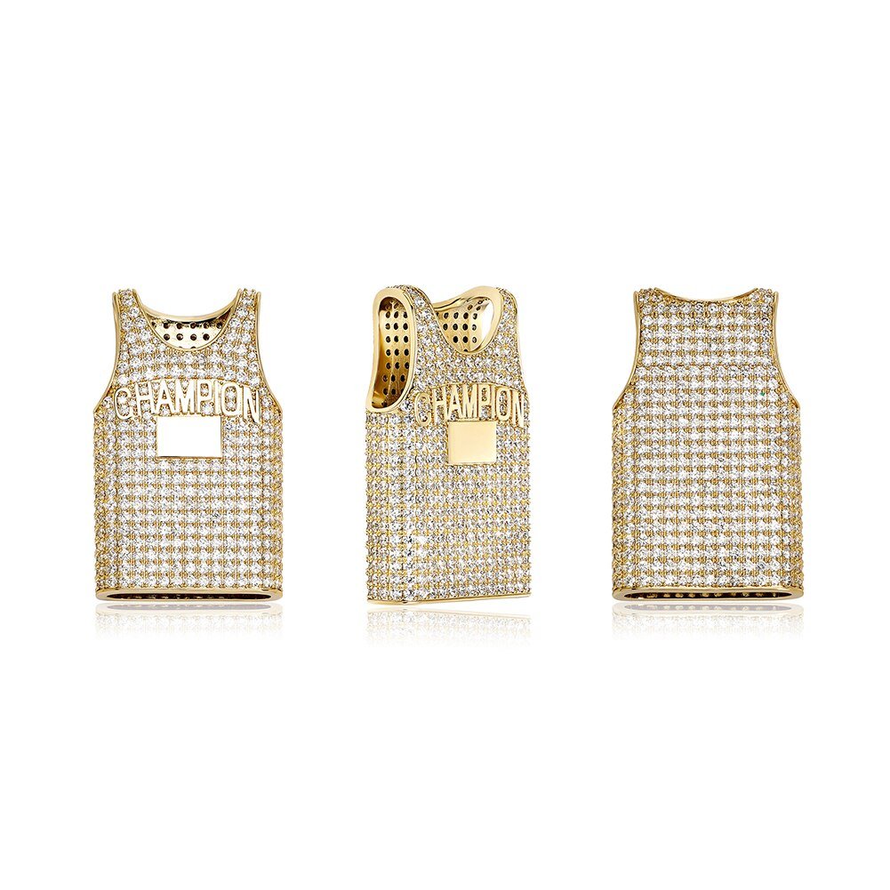Champion Jersey Pendant 14K - ICECI