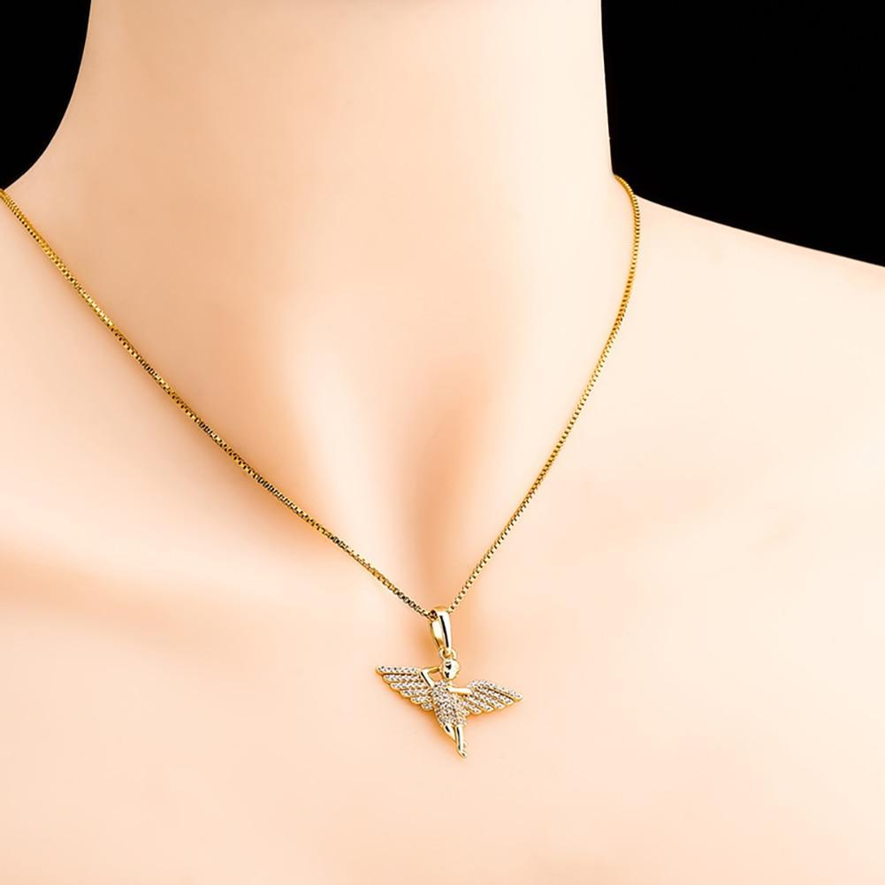 Cherub Angel Pendant 14K x Sterling Silver - ICECI
