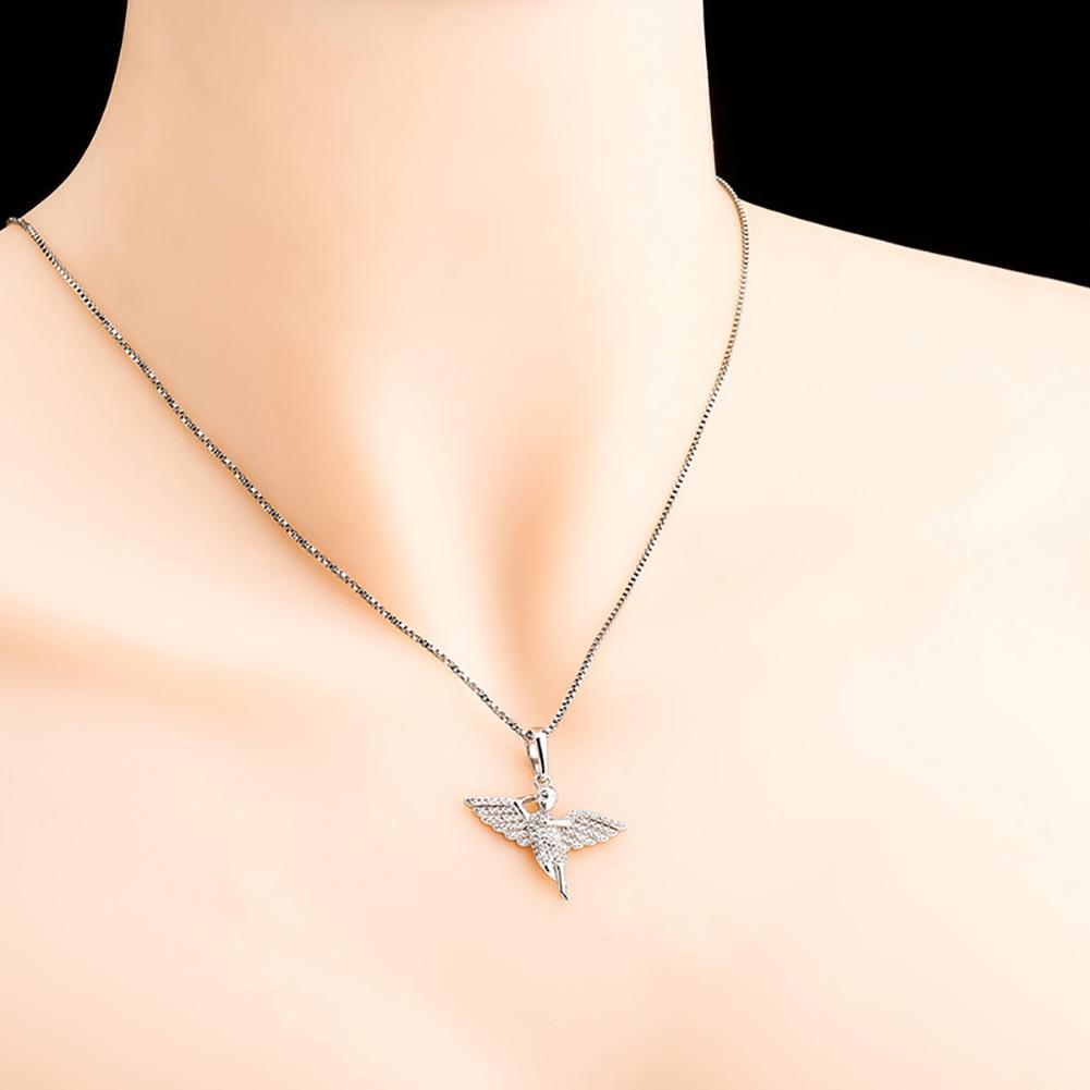 Cherub Angel Pendant 14K x Sterling Silver - ICECI