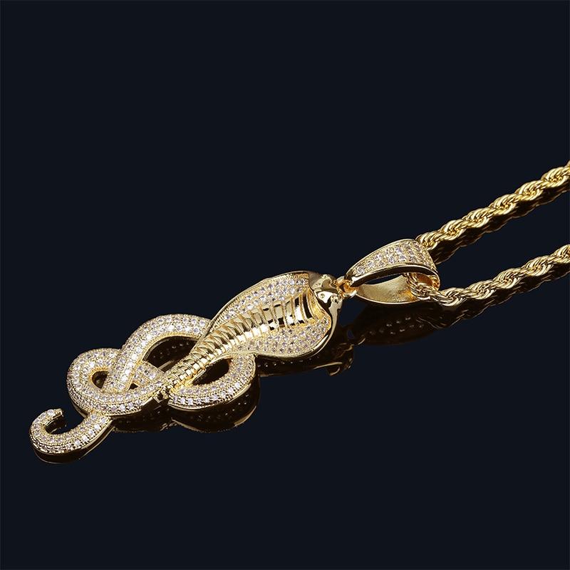 Cobra Pendant 14K - ICECI