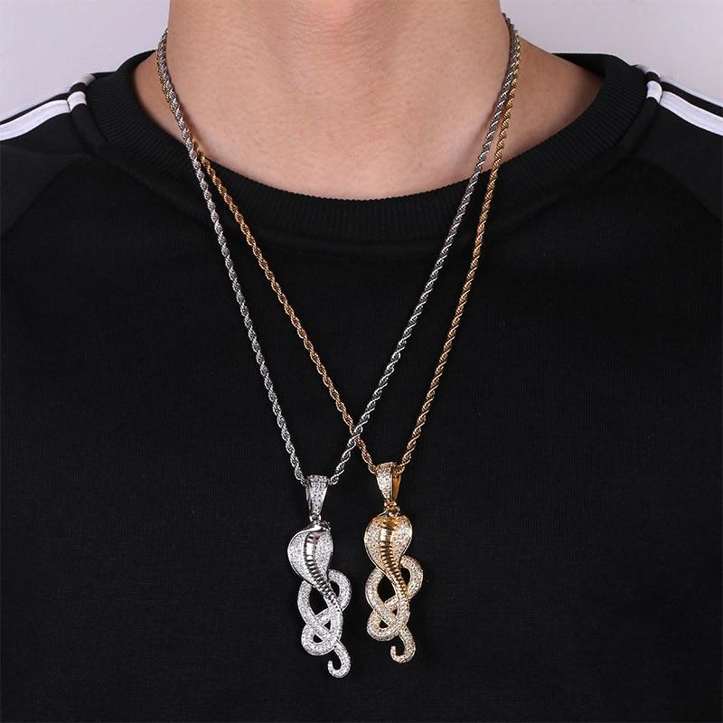Cobra Pendant 14K - ICECI