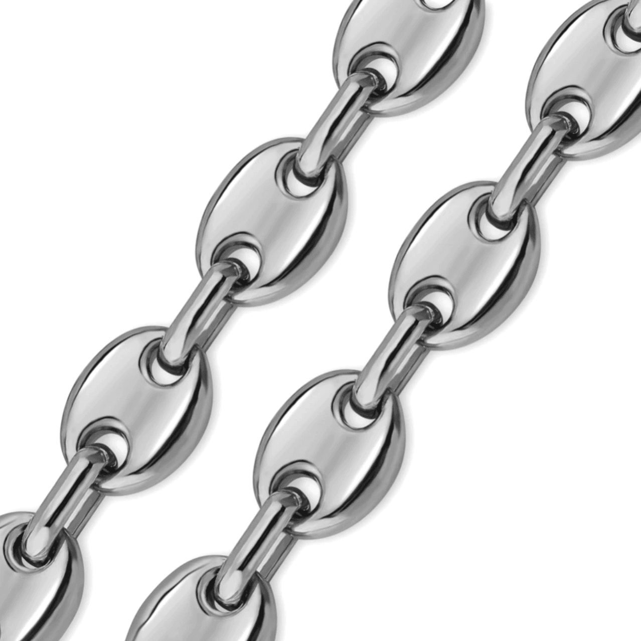 Coffee Bean Link Bracelet 18K - ICECI