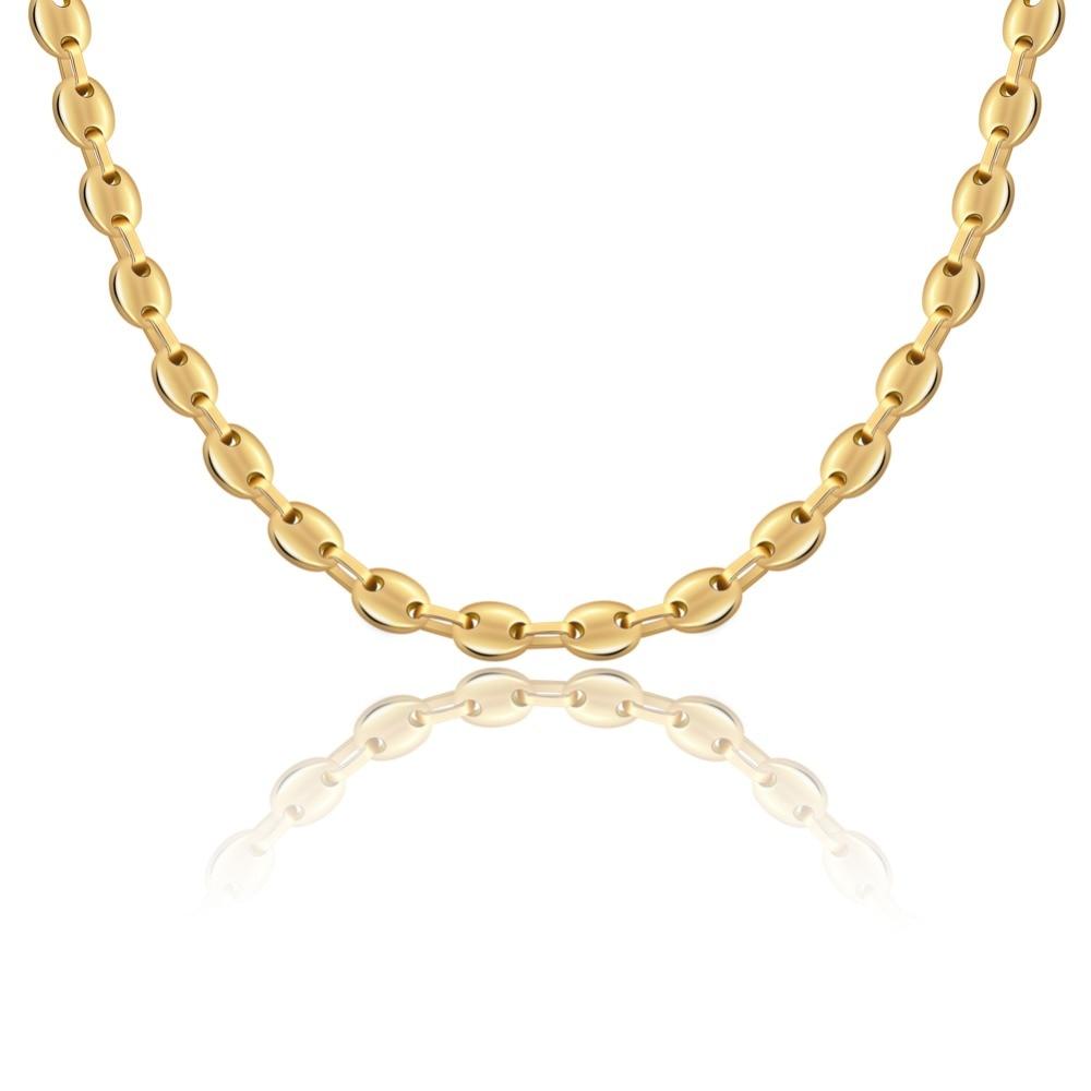 Coffee Bean Link Chain 18K - ICECI