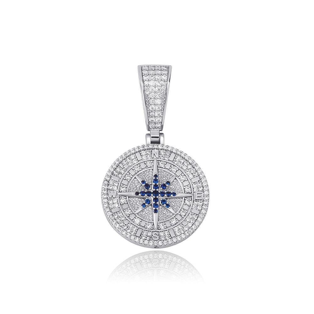 Compass Pendant 14K - ICECI