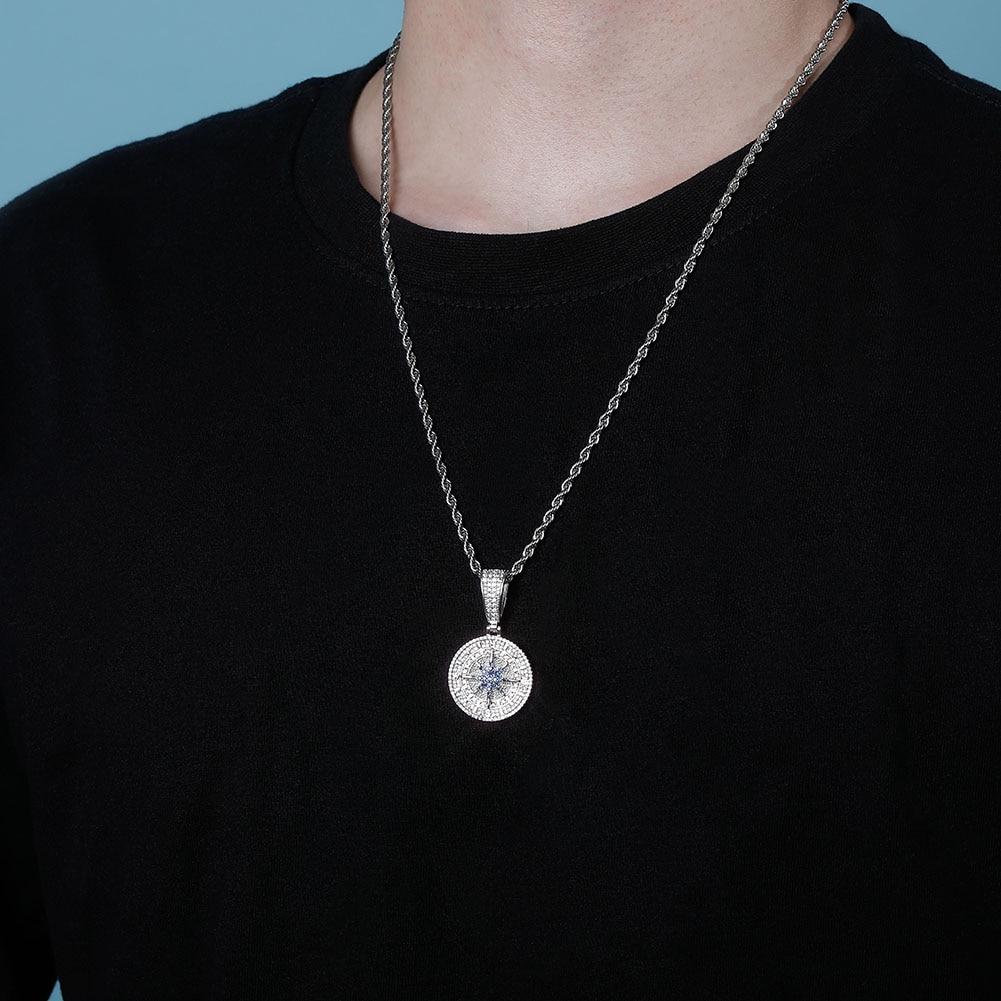 Compass Pendant 14K - ICECI