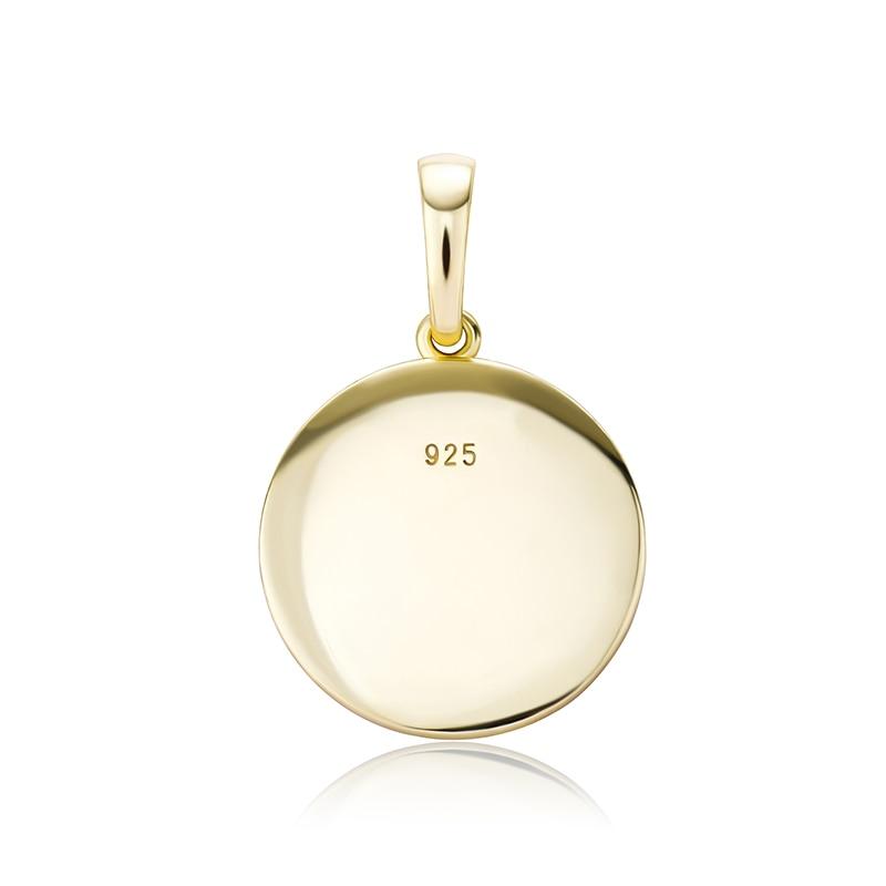 Compass Pendant 14K x Sterling Silver - ICECI
