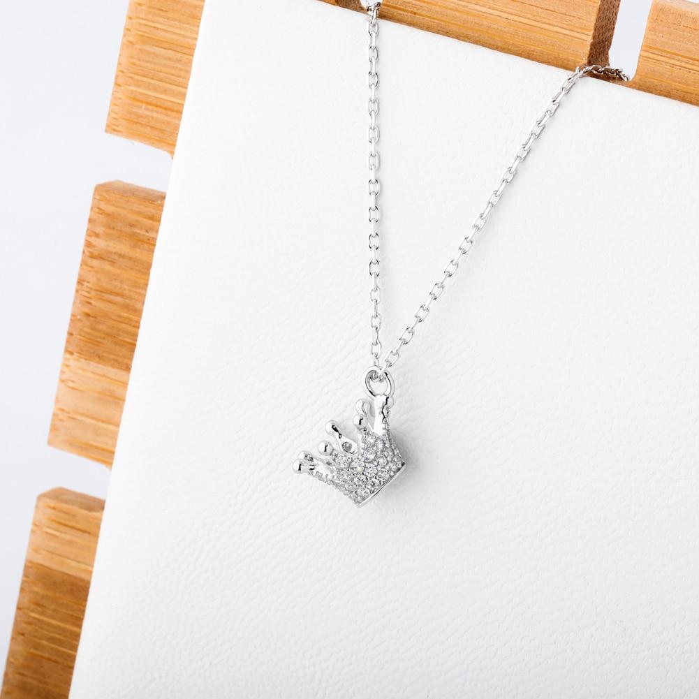 Crown Pendant 14K x Sterling Silver - ICECI