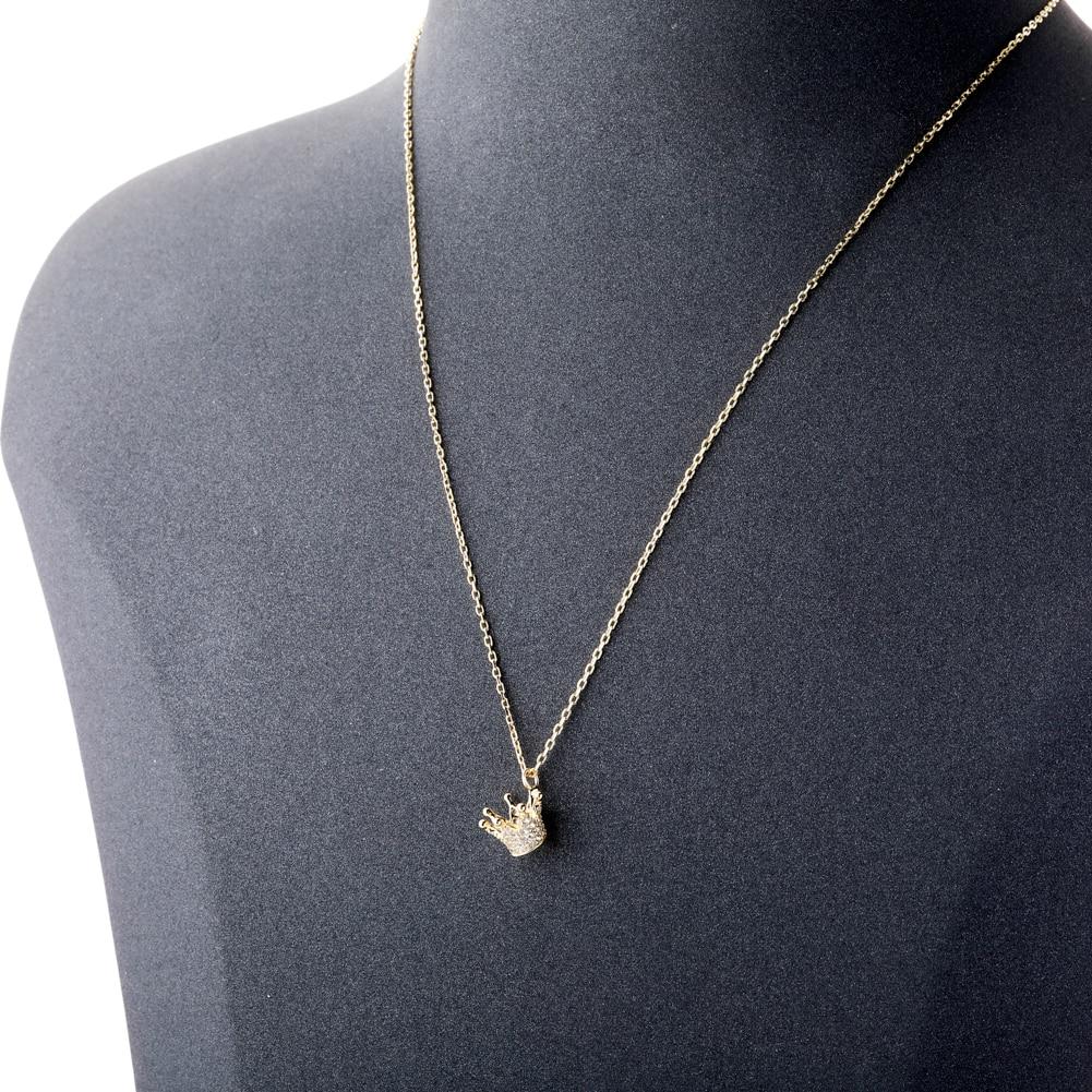 Crown Pendant 14K x Sterling Silver - ICECI