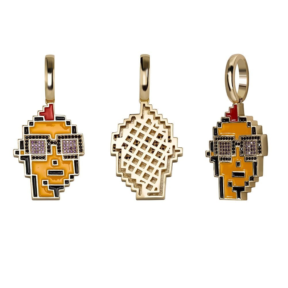 CryptoPunks NFT Pendant 14K - ICECI