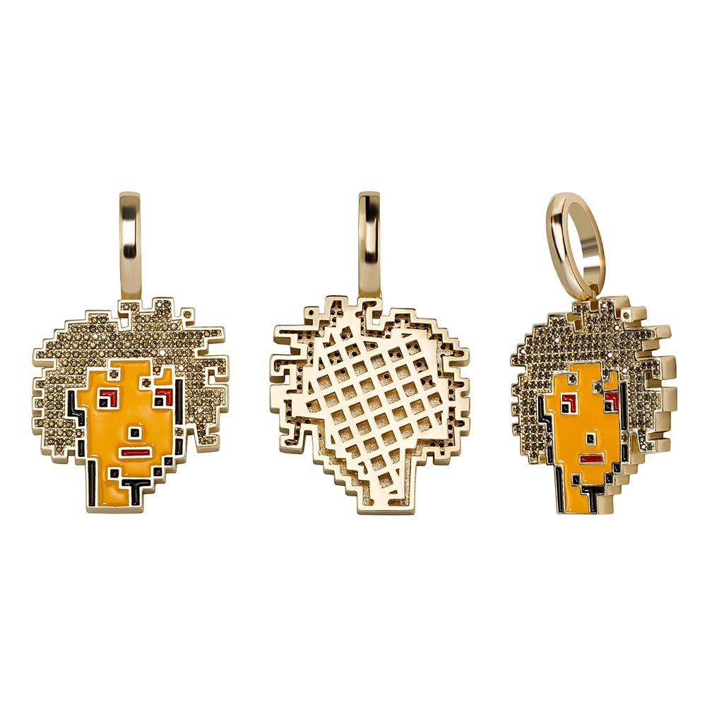 CryptoPunks NFT Pendant 14K - ICECI