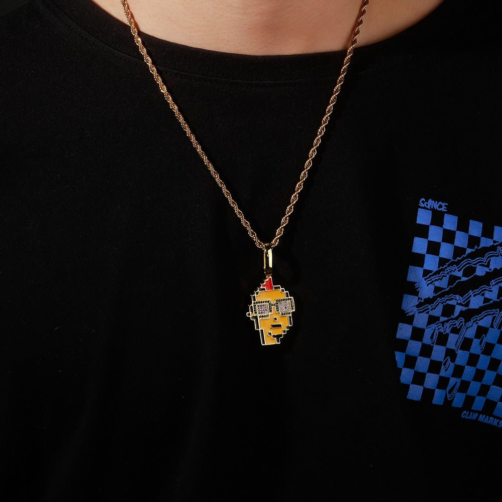 CryptoPunks NFT Pendant 14K - ICECI