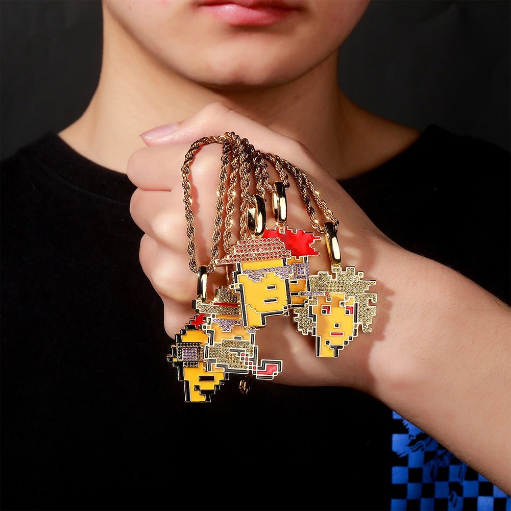 CryptoPunks NFT Pendant 14K - ICECI