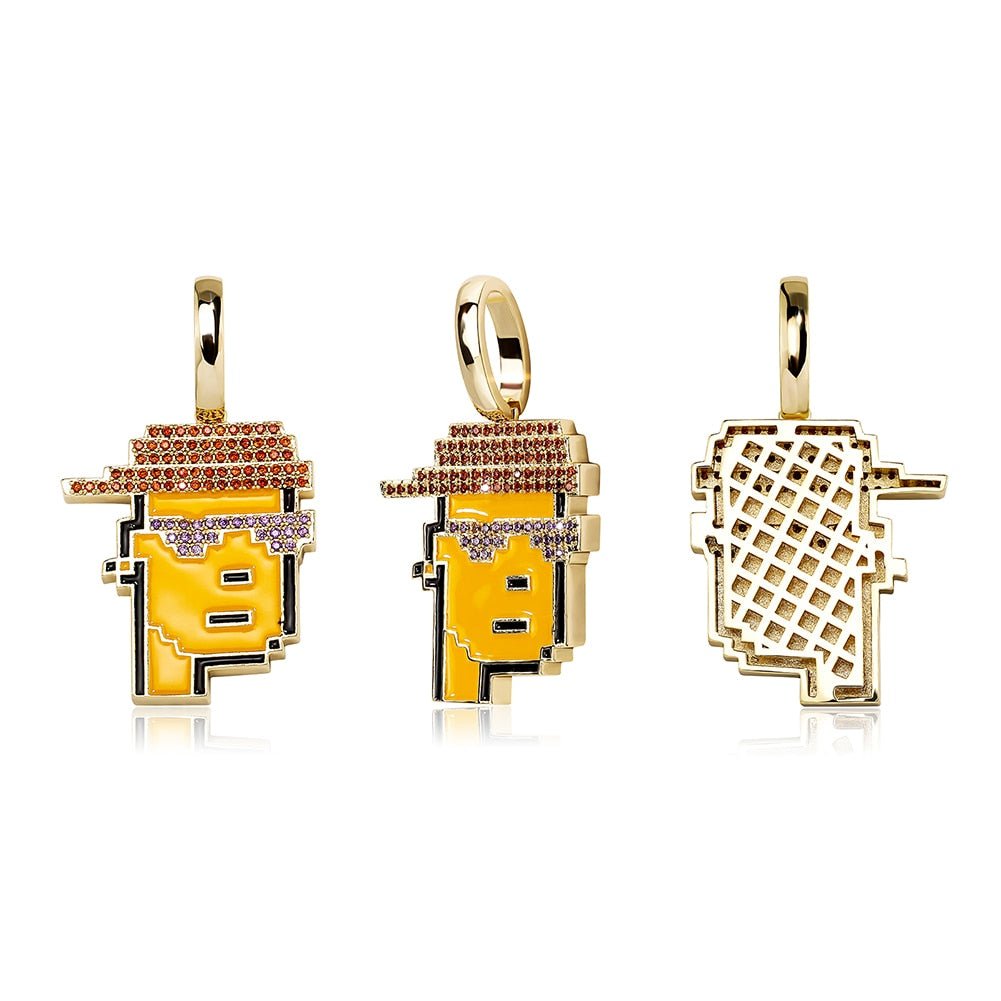 CryptoPunks NFT Pendant 14K - ICECI