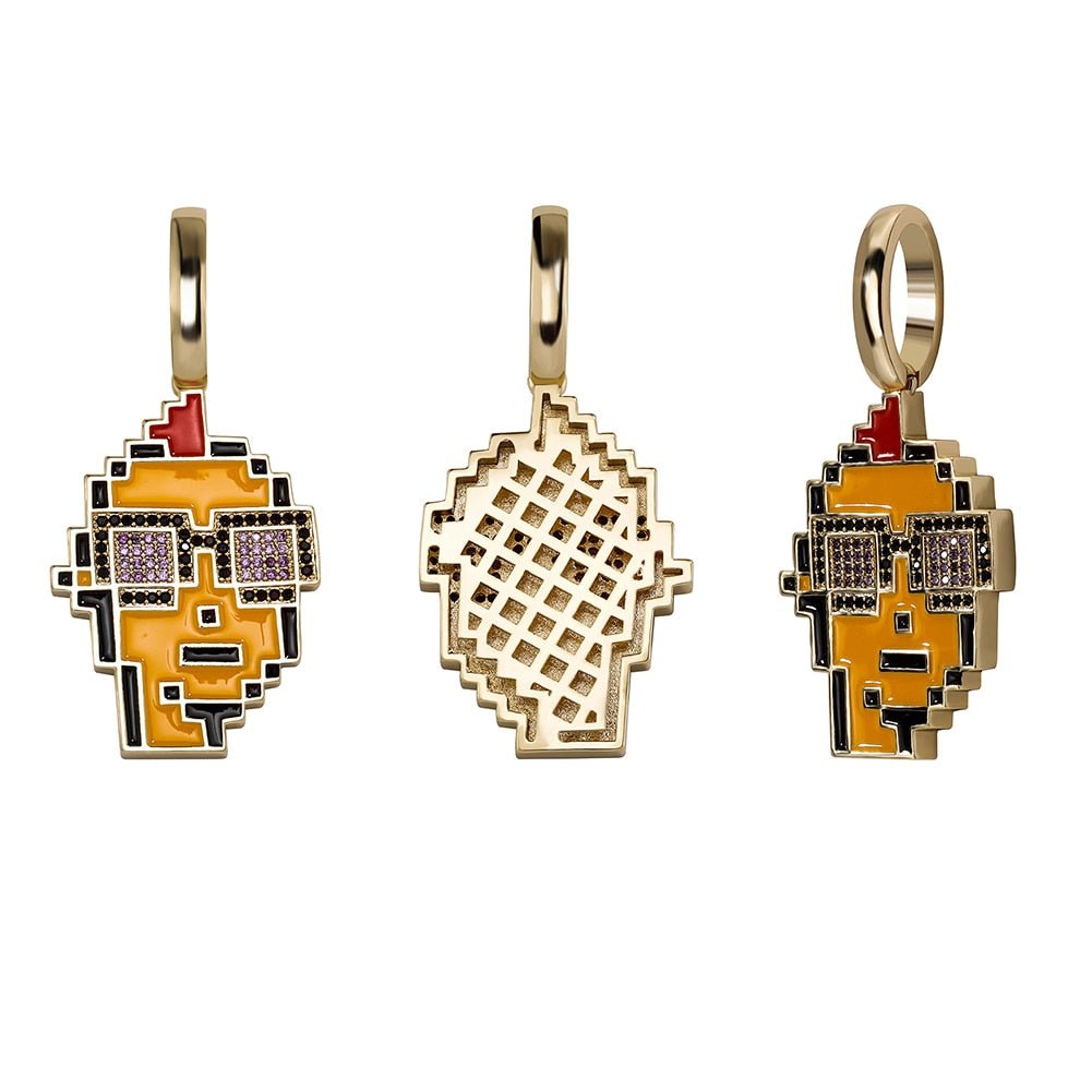 CryptoPunks NFT Pendant 14K - ICECI