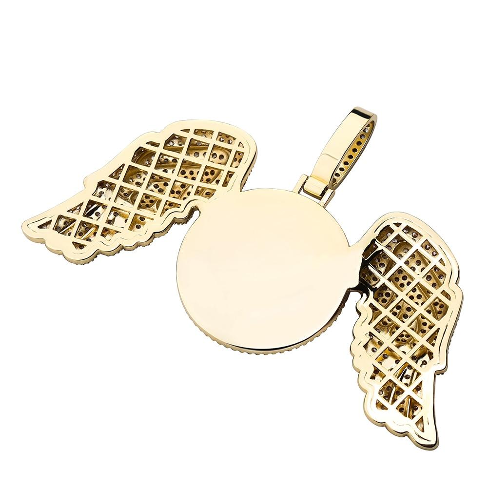 Custom Angelic Photo Pendant 14K - ICECI