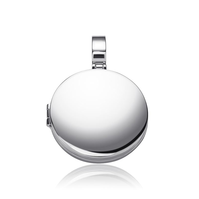 Custom Evil Eye Photo Locket 14K - ICECI